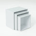 6‑piece Acrylic Buffet Risers — Stackable Hollow‑Bottom Displays for Cupcakes & Desserts