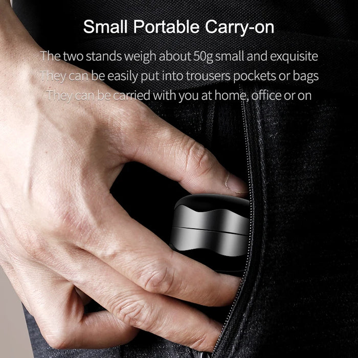 Magnetic Portable Laptop Stand & Cooling Pad — Aluminium, Skidproof