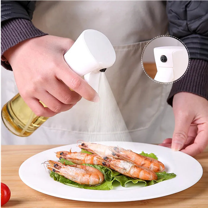 200ml 300ml Oil Spray Bottle Kitchen BBQ Cooking Olive Oil Dispenser Camping Baking Empty Vinegar Soy Sauce Sprayer Containers