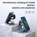 3‑in‑1 Magnetic Wireless Charging Stand for iPhone, Apple Watch & AirPods (USB‑C)