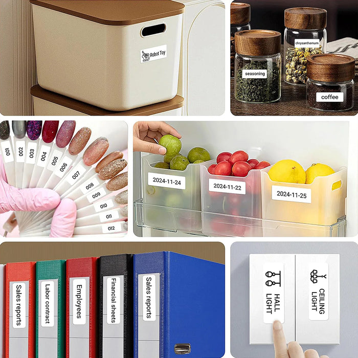 Marklife P15 Portable 15mm Thermal Label Printer — Inkless, Bluetooth, Rechargeable