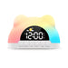 Bear-Shaped Sunrise Alarm Clock — Digital Wake-up Light & Colour Night Light