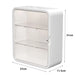 No-drill Wall-mounted Medical Cabinet – Transparent Drawer, Multi-layer Storage