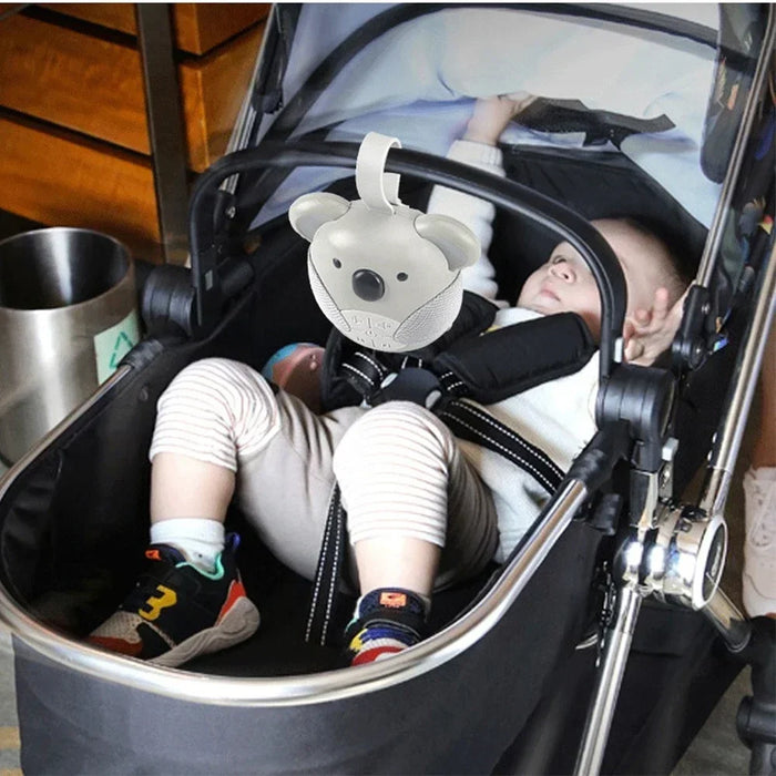 Portable White Noise Machine Baby Soother — 3 White Noise & 2 Light Music (Timed Shutdown)