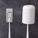 Stainless Steel Wall-Mount Toothbrush & Shaver Holder — 1 or 2 pcs
