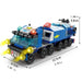 147-piece 6-in-1 City Police Building Block Set (monkey man) – Small bricks for ages 6-12