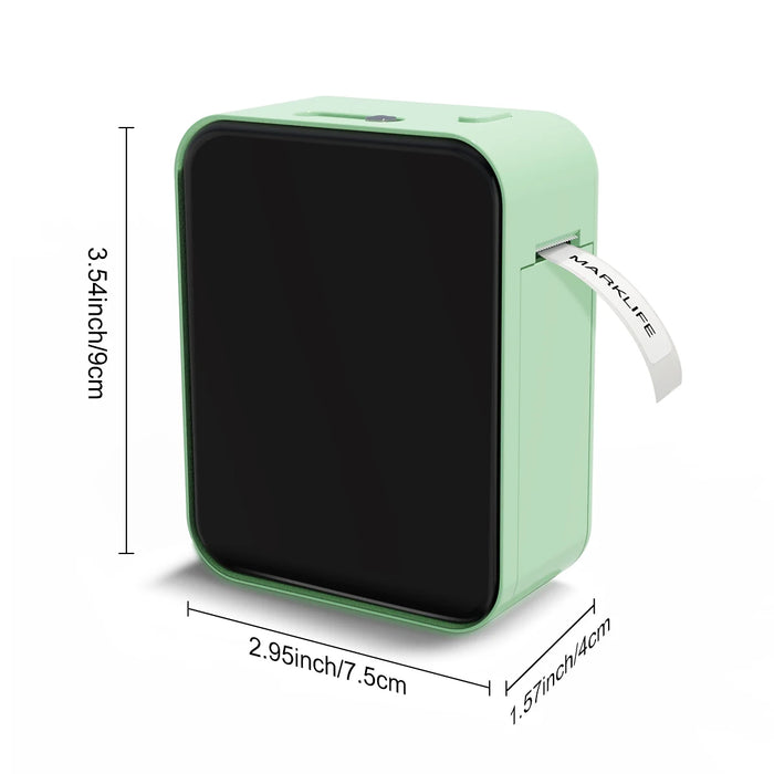 Marklife P15 Portable 15mm Thermal Label Printer — Inkless, Bluetooth, Rechargeable