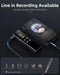 64GB Digital Voice Recorder — Voice‑activated PCM HD, USB‑C, 1536kbps
