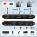 DP KVM Switch 2-Port — 4K@60Hz, HDCP 2.2, USB 3.0, USB Cables Included