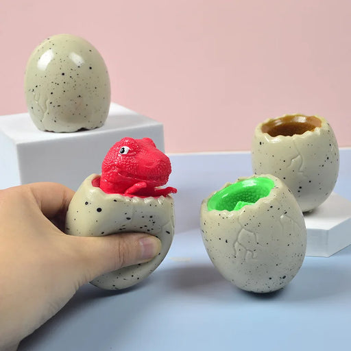 Cute Dinosaur Squeeze Vent Toy — Slow Rebound Stress Ball (Random 1pc)
