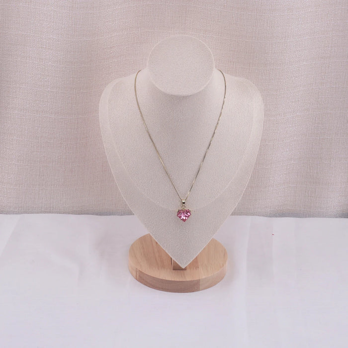 Velvet Necklace Display Bust – Pendant Organiser Stand (S/M/L)
