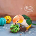 Cross-border pet dog leakage toy balls, teething puzzles, anti-boring and biting training toys