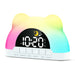 Bear-Shaped Sunrise Alarm Clock — Digital Wake-up Light & Colour Night Light