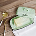 Ceramic Butter Dish with Sealed Lid for Kitchen Storage