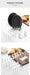 Retractable Stainless Steel Pot Lid Rack — Adjustable Foldable Kitchen Organiser