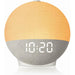 Wake‑Up Light Sunrise Alarm Clock — White Noise, Bluetooth Speaker & Colour‑Changing Night Light