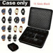 15-Slot Watch Case — Shockproof Foam & Hard-Shell Portable Storage (Black)