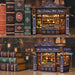Notting Hill Book Nook 3D Wooden Puzzle DIY Bookstore Bookend Dollhouse Model