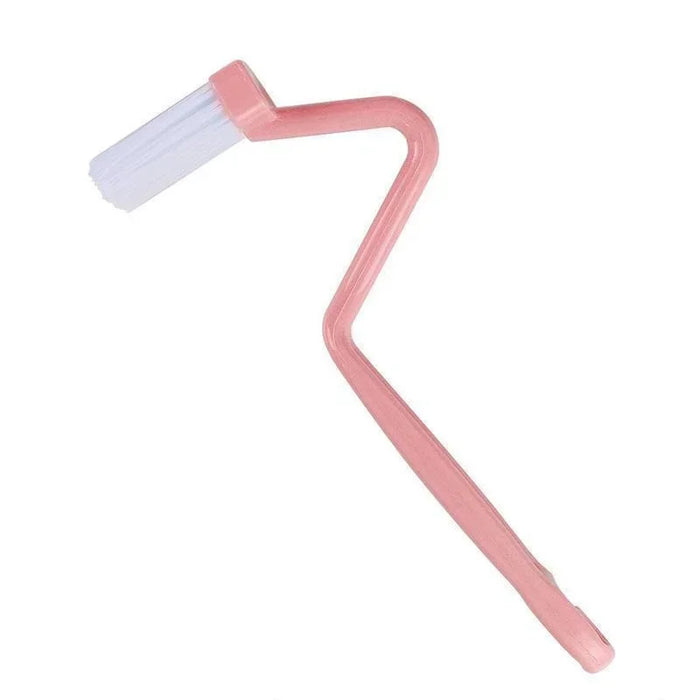 Curved S-Head Toilet Brush with Long Handle and Hanging Hook – 1/2/3 Pack
