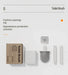 Mini Silicone Toilet Brush Set — Wall‑Mounted or Free‑Standing, Soft Silicone Brush