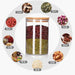 Glass Food Storage Jar with Wood Lid — Airtight Kitchen Storage (250/400/520/1000ml)