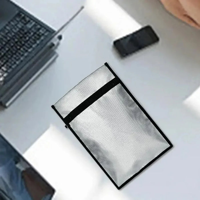 Waterproof, Fireproof Faraday Bag for Laptops, Tablets & Phones — Grey
