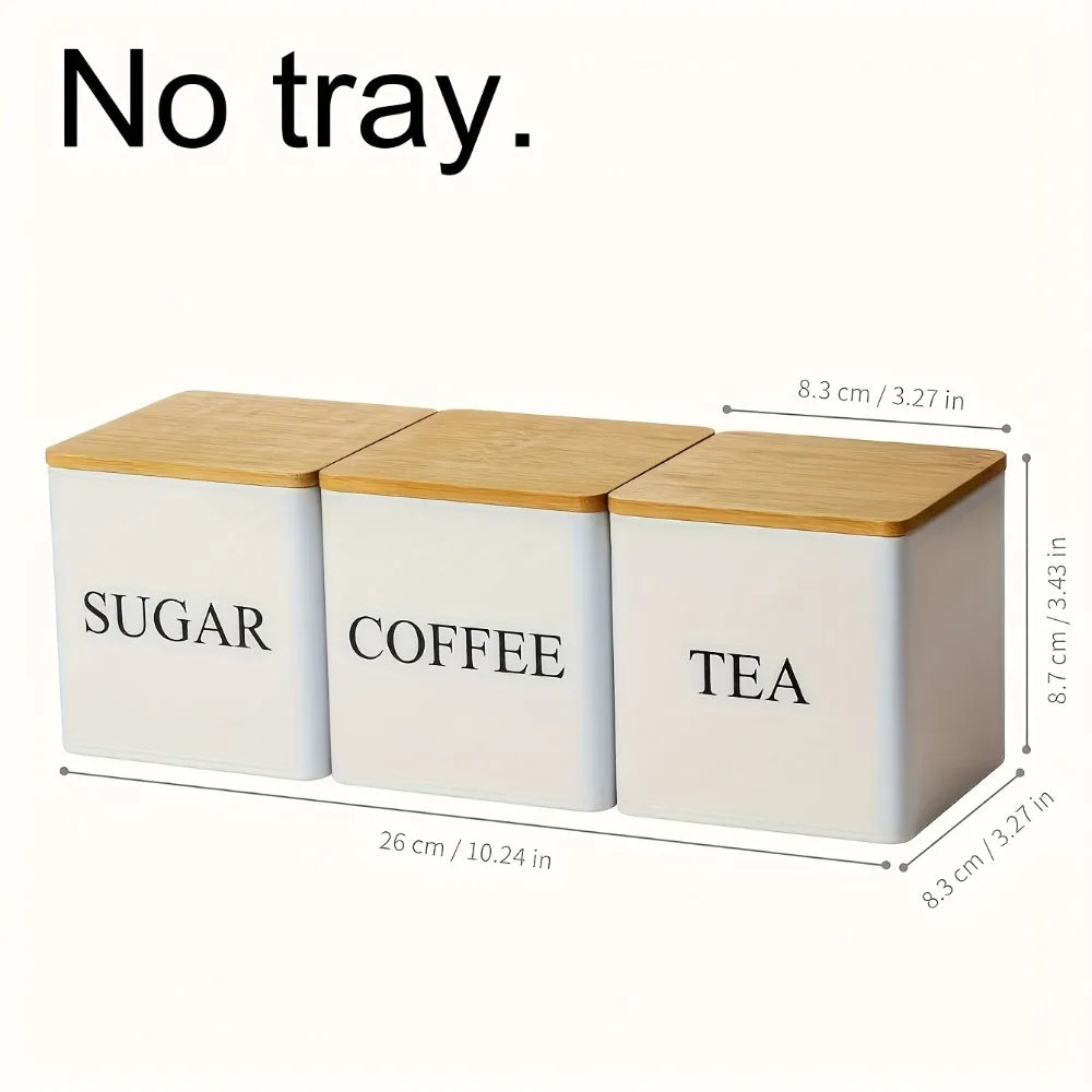 Tea, Coffee & Sugar Canisters