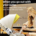 Portable Baby Soother — Bluetooth Sleep Aid & Rocker, USB‑C Rechargeable (White)