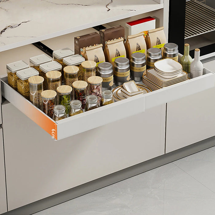 Expandable Pull-Out Cabinet Organiser — Heavy-Duty Slide-Out Shelves for Kitchen, Pantry, Bathroom, Office, Dorm