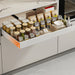 Expandable Pull-Out Cabinet Organiser — Heavy-Duty Slide-Out Shelves for Kitchen, Pantry, Bathroom, Office, Dorm