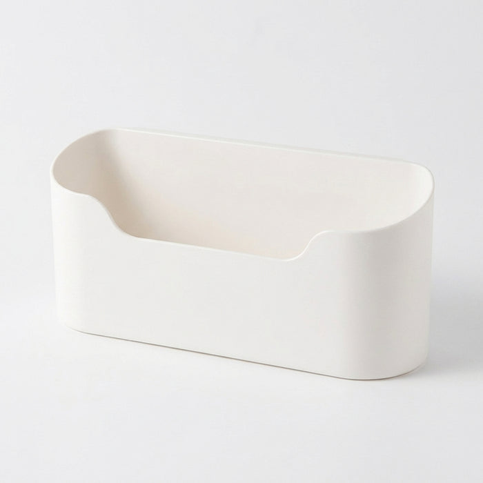 Adhesive Wall-Mounted Storage Rack – Single-Tier Kitchen & Bathroom Organiser (1pc/2pc)