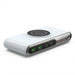 5-in-1 USB-C Charger Station 72W — 4-Port + Magnetic Wireless (PD45W) with LED colour nightlight F9A