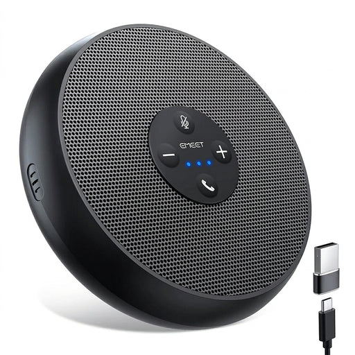 EMEET OfficeCore M1A USB Conference Speakerphone — 360° 2‑Mic Pickup