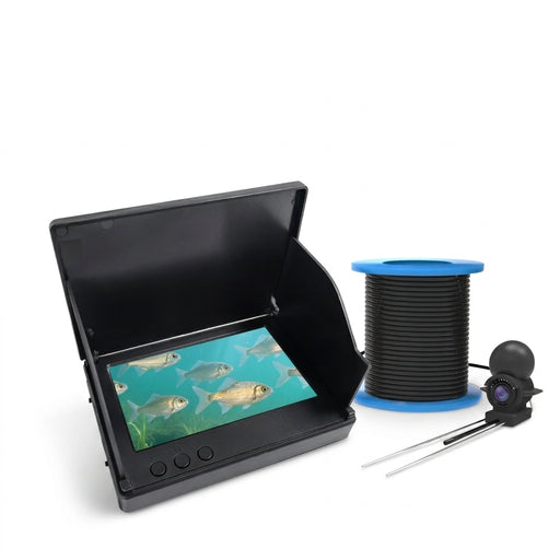 220° Underwater Fishing Camera — Handheld 4.3in LCD, 1080P Live View with Night Vision