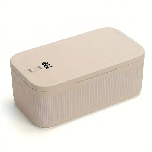 Lockable 2L Storage Box – Plastic Lock Box for Home, Office & School