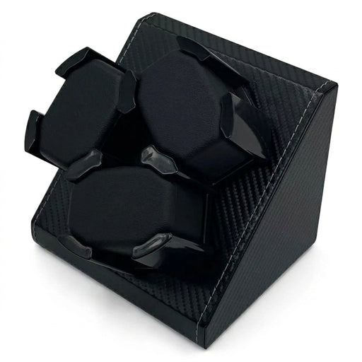 Watch Winder Box for 3 Automatic Watches – PU Leather, USB Powered