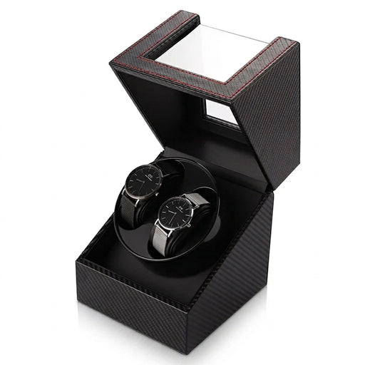 PU Watch Winder for Automatic Watches with USB Charging