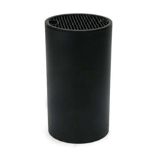 Knife Holder Insert — Black PP/TPR Kitchen Knife Organiser Stand