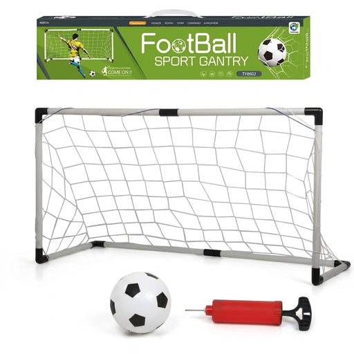 Portable Foldable Football Goal for Kids - Practice Net Frame