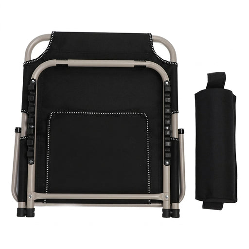 Adjustable Lifting Bed Backrest Floor Chair with Head Pillow — 6‑Position