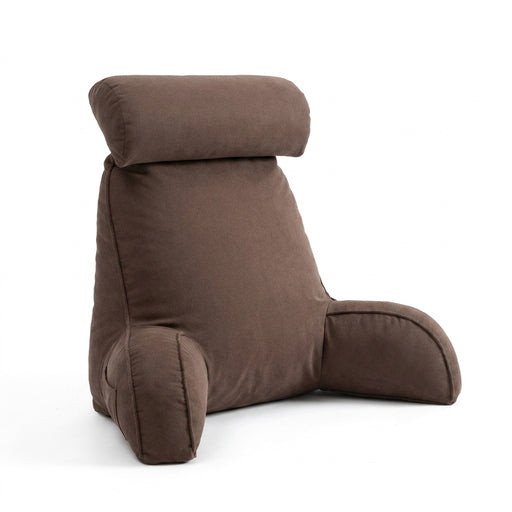 Headboard Sofa Cushion — Supportive Backrest Pillow for Reading, Medium–High Softness