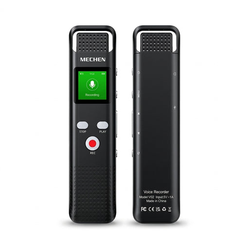 64GB Voice Recorder for Lectures & Meetings — 1536kbps Rechargeable, Voice‑Activated