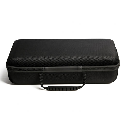 15-Slot Watch Case — Shockproof Foam & Hard-Shell Portable Storage (Black)