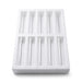 Pack of 10 Glass Candle Tubes 5 cm x 25 cm – Transparent Wedding Props