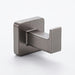 Gun Grey Bathroom Hardware Set — Towel Bar, Paper Holder, Ring & Hook