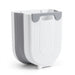 Folding Wall-Mounted Kitchen Bin — Small & Large, Plastic, Grey/Purple/Blue