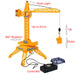 1/64 Remote Control Crane Hobby Kid Lift Construction Gift Toy With Accessories 