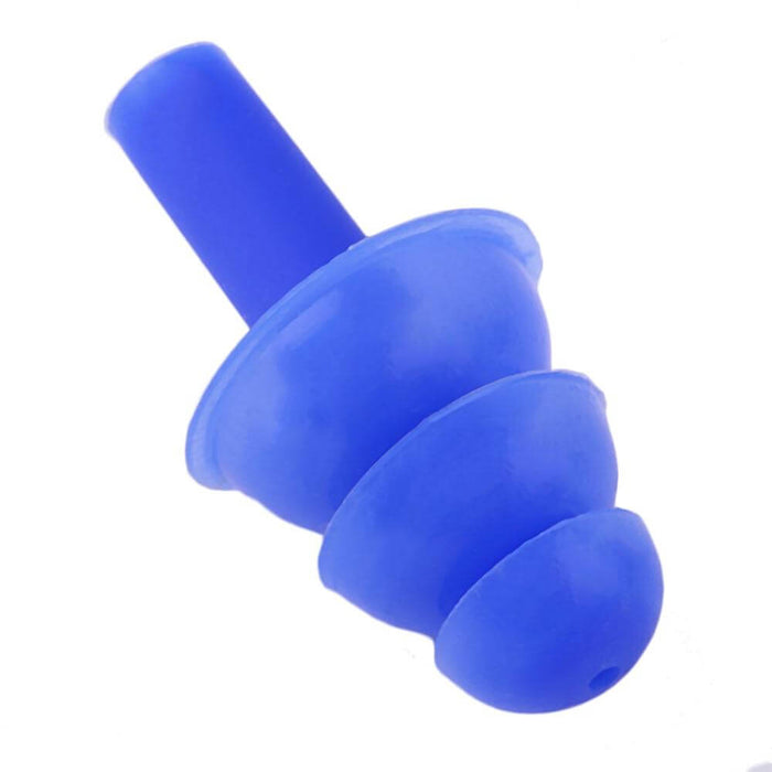 Soft Silicone 3 Layered Ear Plugs (1 Pair)