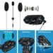 Fodsports M1-S Pro Motorcycle Helmet Intercom bluetooth Helmet Headsets 8 Rider 2000M Group Interphone