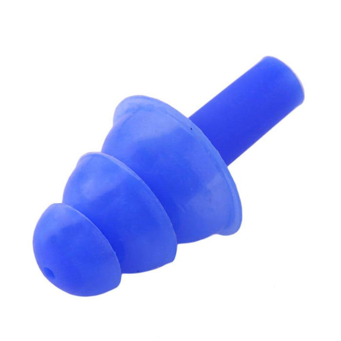 Soft Silicone 3 Layered Ear Plugs (1 Pair)